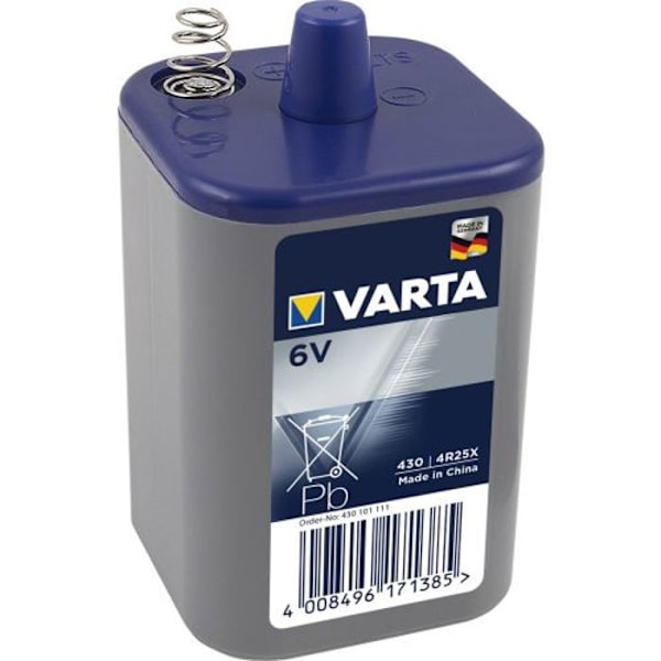 Batteri 430 Zink-klorid 4R25X Lykta Batteri 6 V - VARTA - 430101111