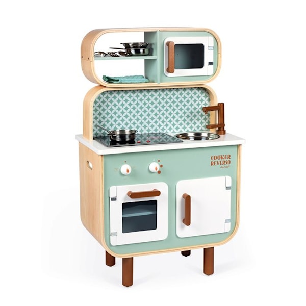Cuisine Double Face Cooker Reverso, 8 Accessoarer Flerfärgad
