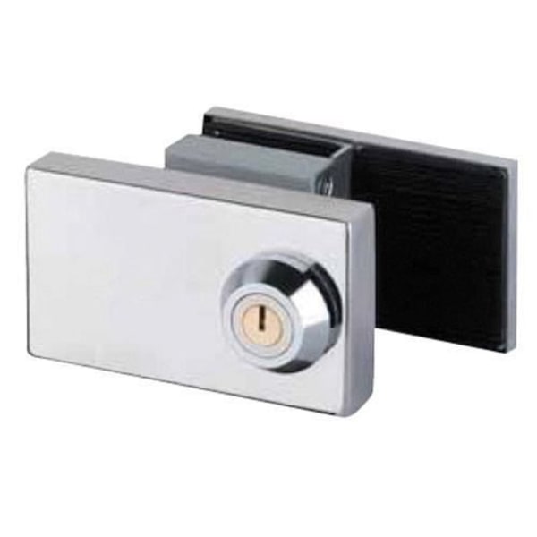 CBM 2002 glasdörrlås med platt nyckel