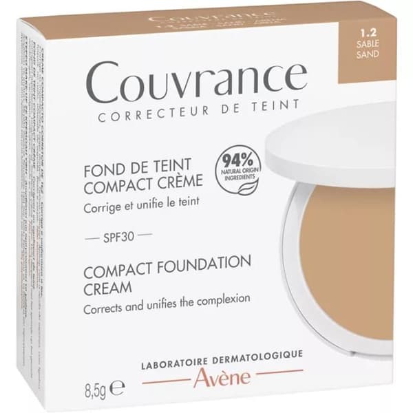 AVENE - Kompakt krämfoundation SPF30 (1.3 Honung) 8.5 g puder