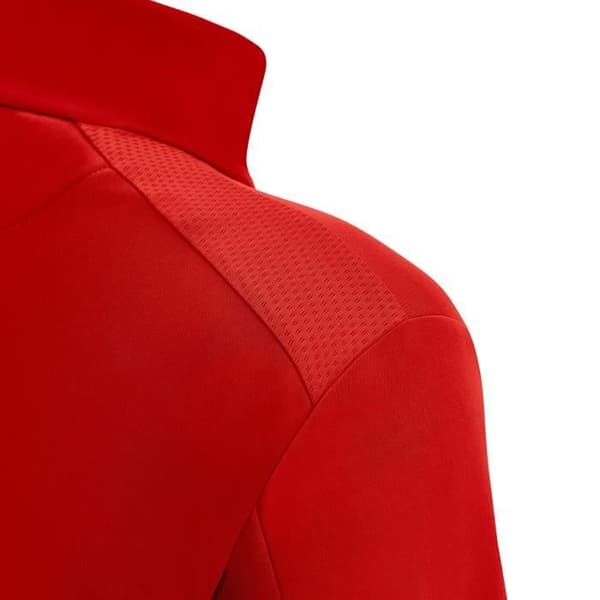 Macron Piave Sweatshirt - Röd/Vit - 1/4 Zip Collar - Herr röd vit XXL
