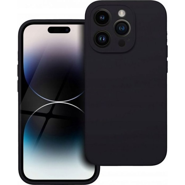 Telefontillbehör - OEM Silikon Högtalare 2mm för iPhone 14 Pro svart