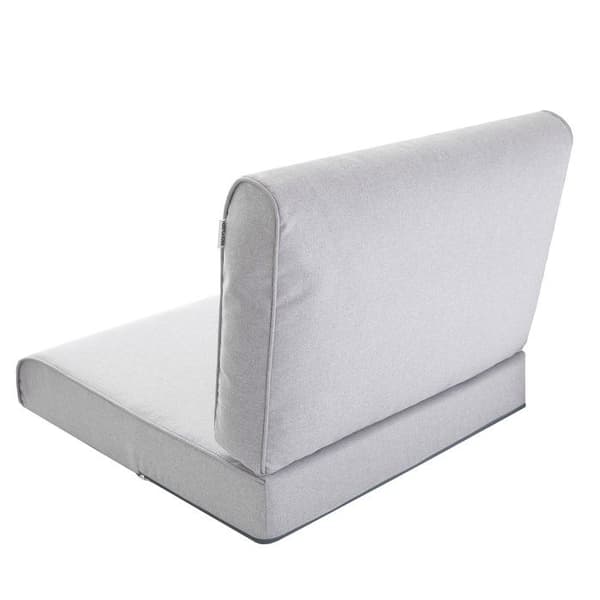 Kudde - Nel - 50x50 cm - Mörkgrå - Utomhus - Avkoppling Mörkgrå