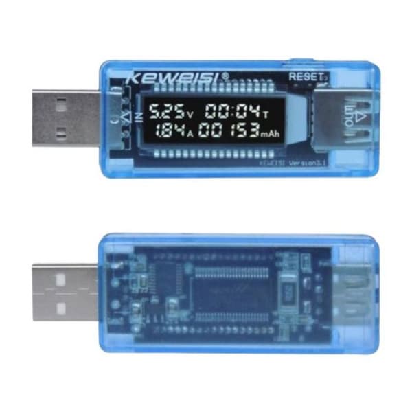 Laddare - nätadapter Pny KEWEISI USB ampèremeter usb