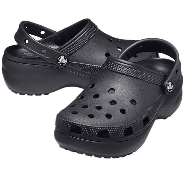 Crocs Classic Platform Clog - Svart Svart 41