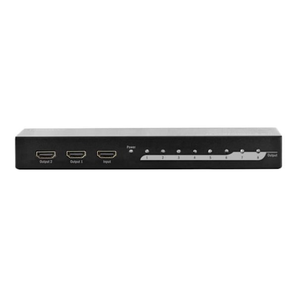 DIGITUS Professional DS-43303 - Video-ljuddelare - 8 x HDMI - Stationär dator