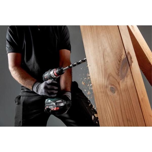 Sladdlös borrmaskin - METABO - BS 18 LT BL Q - 18 V - MetaBOX 145 Grön