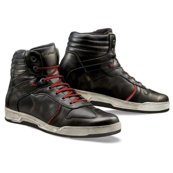 STYLMARTIN Iron sneakers - Vattenavvisande läder - Svart - Blandat Svart 41