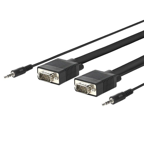 Microconnect audio video kabel - MONGG5BMJ - Micro Connect VGA Kabel 5 m Svart