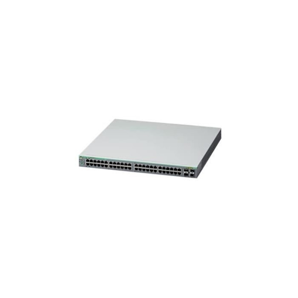 webSmart Gigabit Switch med 24 10/100/1000-T PoE+-portar, 24 10/100/1000-T-portar, 4 SFP-portar.