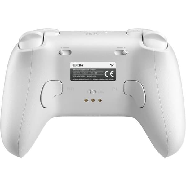 8BitDo Ultimate 2 Bluetooth - Switch 1 & 2 / PC Windows - Vit utgåvan Vit