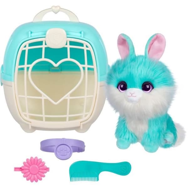 Plushdjur - SCRUFF A LUVS - Furry boll - Blå Blå