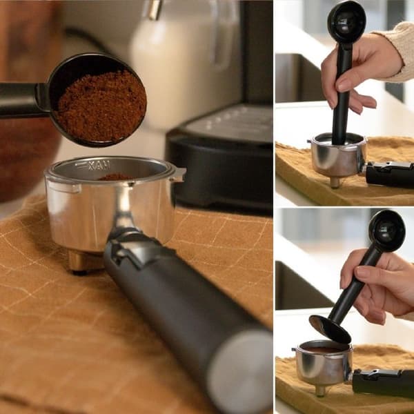 Cecotec Espressomaskin kompakt Power Espresso 20 Pecan. 1100 W, 20 Bar, Thermoblock-system, vridbar munstycke.