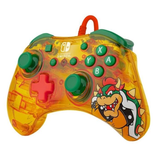 Rock Candy Super Mario Bowser Wired Controller