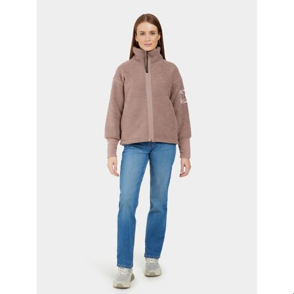 Didriksons Mella Fleecejacka Dam Ros 38