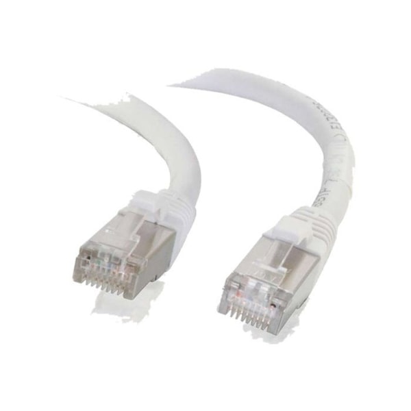 Nätverkskabel - C2G - 89937 - Cat6a SSTP - 2m - RJ-45 hane/hane - Vit