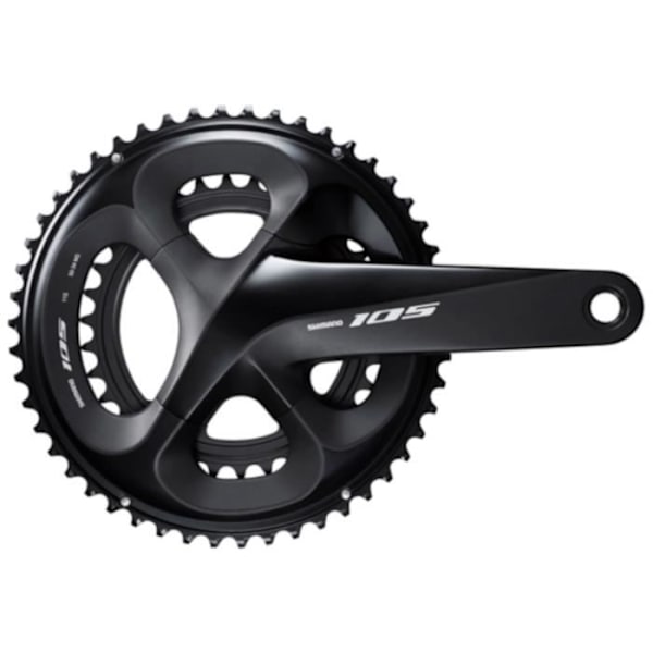 Shimano 105 FC-R7000 2x11S 175mm vevparti svart - Landsvägscykel Svart