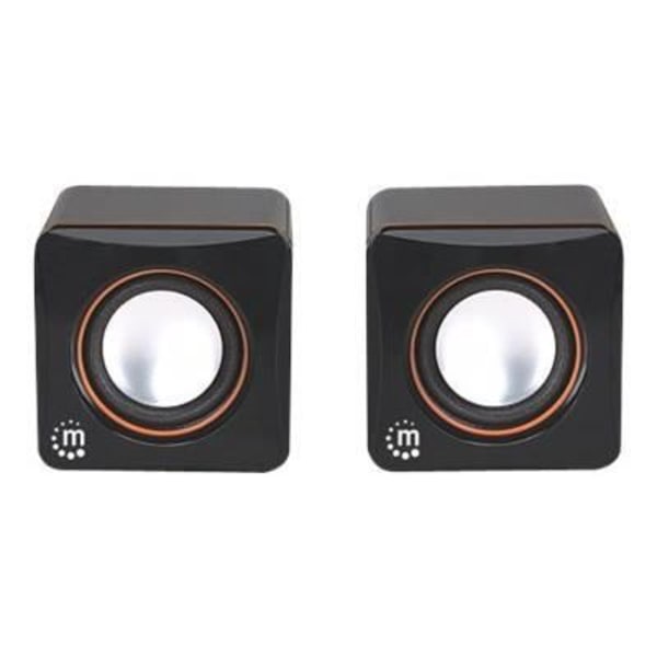 Manhattan 2600 Series Högtalare - Bärbar högtalare - 6 Watt - Svart - USB