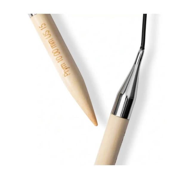 Rundstickor - PRYM - 40 cm - Bambu - N°2,5-10 - Smidig glidning