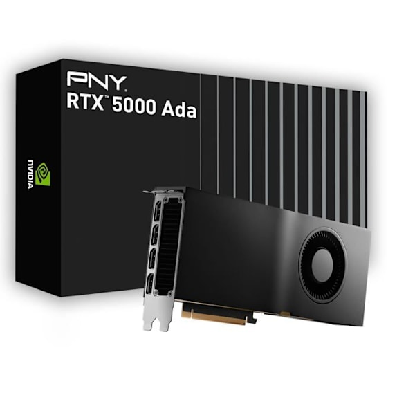 PNY Nvidia RTX 5000 Ada Generation Svart