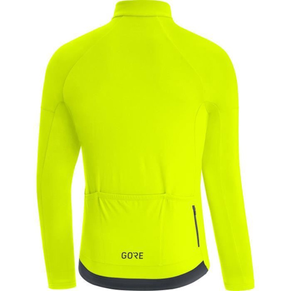 Gore C3 Thermo Jersey - Fluorescerande gul - M - Cykling - Herr - Fleecefodrad Fluorescerande gul XL