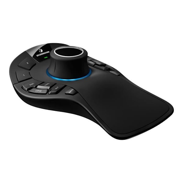 Souris 3D - 3Dconnexion - SpaceMouse Pro Wireless - Bluetooth - Ergonomisk - 15 knappar