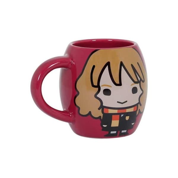 Mugg - KARACTERMANIA - Harry Potter Hermione Chibi - Oval - Keramik - Diskmaskin säker Brun