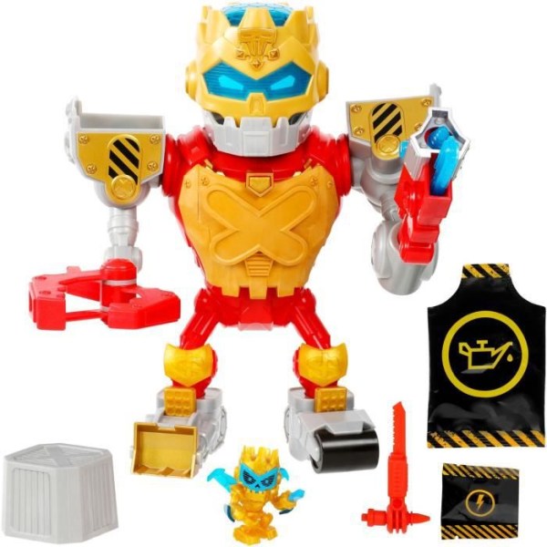 Treasure X Robot - Älgleksaker - Treasure X Mega Robot - 30 cm - Röd - Batteri - Barn