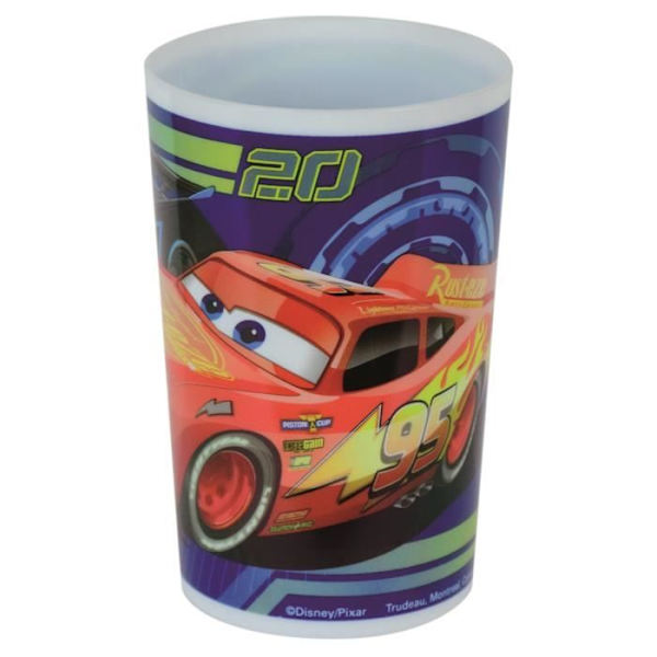 Fun House Disney Cars barnglas Lila och flerfärgad