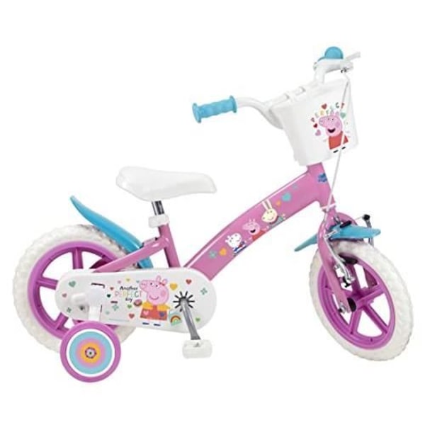 TOIMSA CYKEL 12'' EN71 PEPPA PIG ROSA BARNPOJKE, MULTICOLOR, LITEN