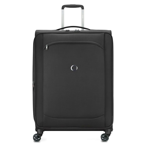 DELSEY PARIS Svart resväska för kvinnor och män - Montmartre Air 2.0 Expandable 4 Double Rolls Trolley 78 110307 svart