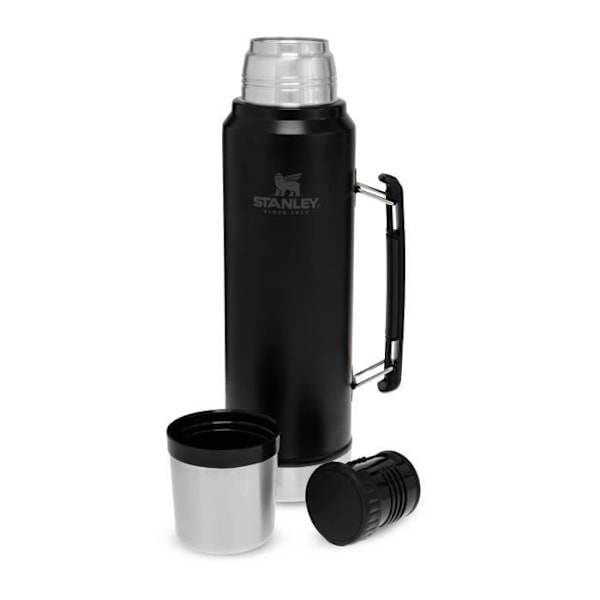 Klassisk legendarisk isolerad flaska - 1L / 1,1QT - Mattsvart – Stanley
