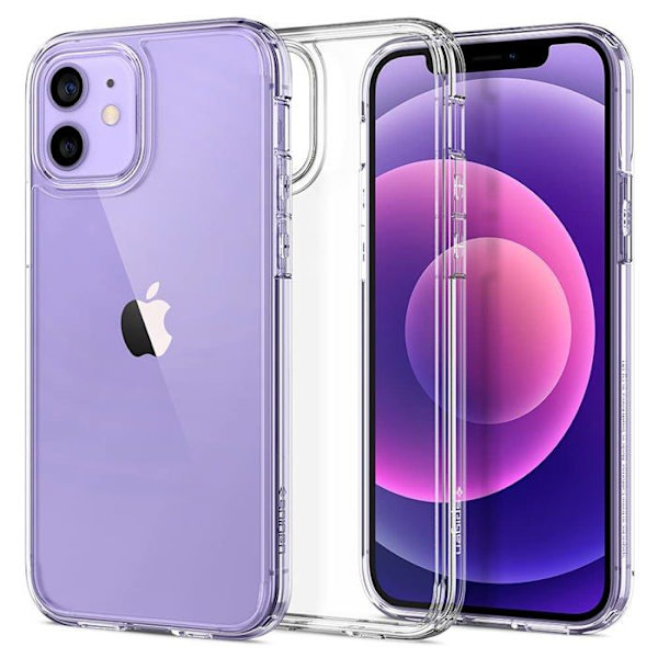Skal till iPhone 11 - Spigen - Liquid Crystal - Transparent - Stötsäkert skydd - Mjukt Transparent