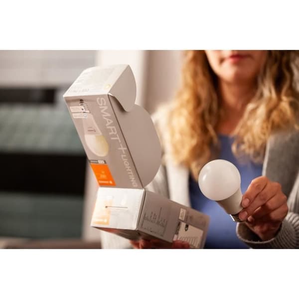 LED-lampa - LEDVANCE - SMART+ WIFI - 9W - 806lm - E27 bas Vit