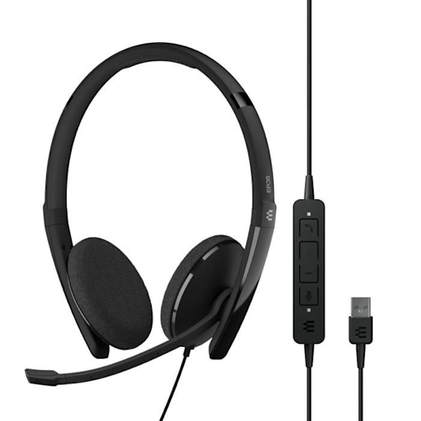 EPOS ADAPT 160 USB II - mikro svart
