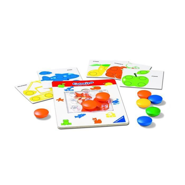 Colorino Little imagery - Pedagogiskt spel - Lära sig om färger - Barns kreativa aktiviteter - Ravensburger - Från 2 år Flerfärgad