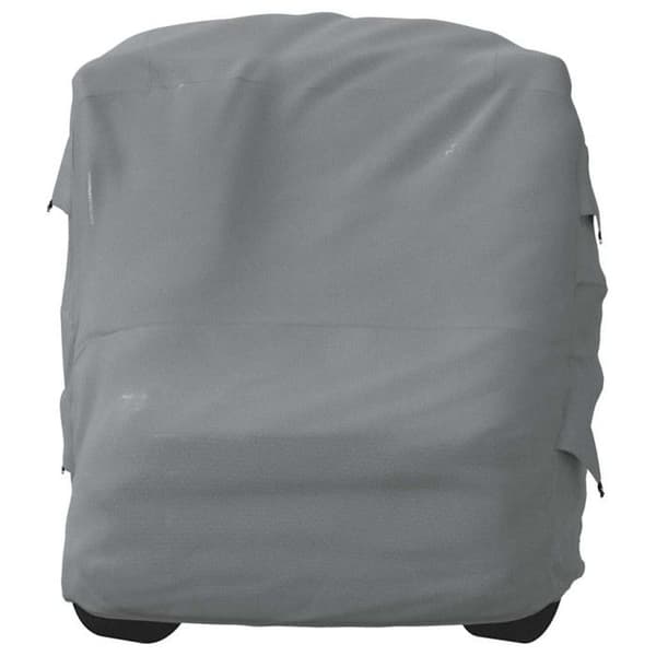 Grått campingvagnsskydd 660x235x275 cm icke-vävd tyg grå
