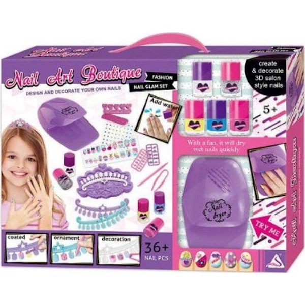 Manikyrsats - manikyrkit - pedikyr Icom *****Nagellack + torktumlare CC052162 90169