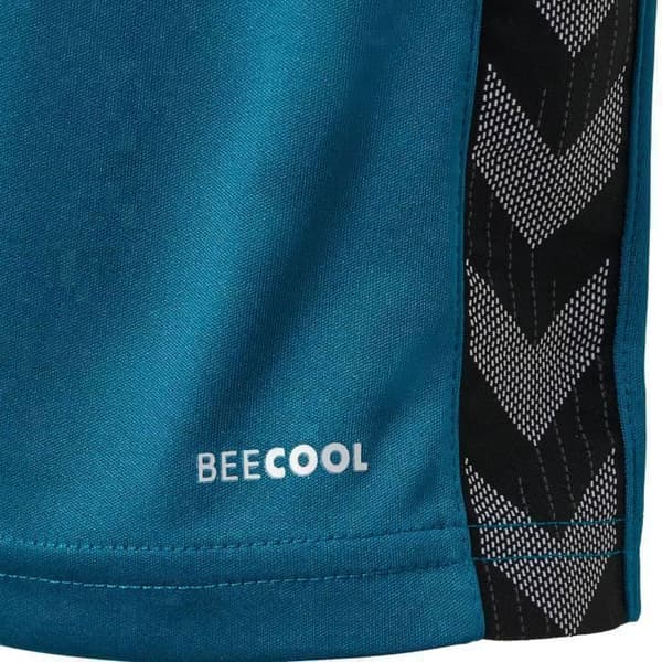 Hummel Äkta barnshorts - blå - 8 år Blå 12 år