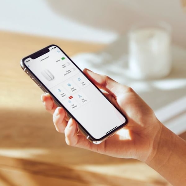 RING - Säkerhetssats för ringlarm - Larmkontaktsensor (2:a generationen) Vit