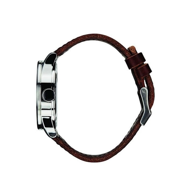 NIXON Analog kvartsklocka för män med läderrem A1051524-00 - A105-1524-00