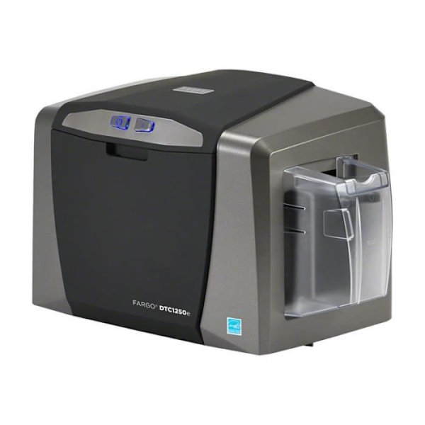 Plastkortsskrprinter - Fargo - DTC 1250E - Färg - Dubbel-sidig - 600 kort/timme