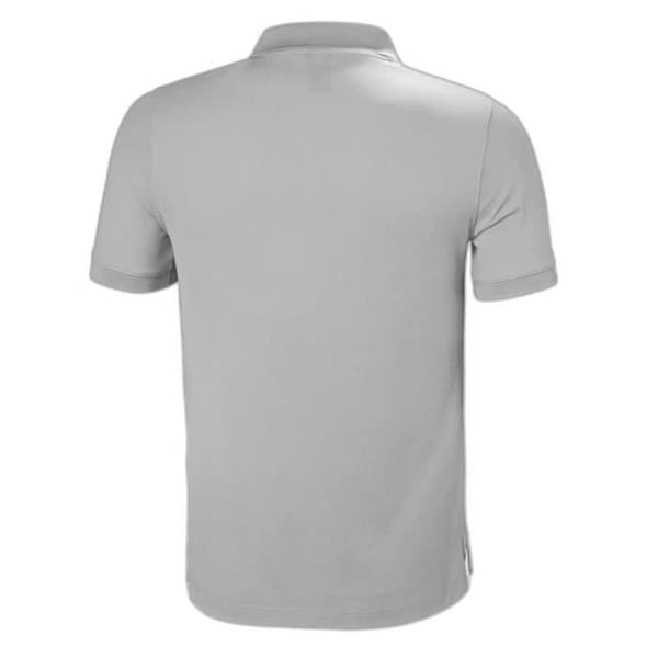 Polo Helly Hansen Crewline grå dimma Herr - Tactel®, snabb torkning, UPF 40+ - 2XL grå dimma jag