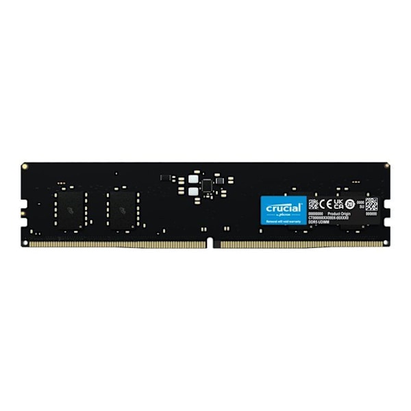 CRUCIAL RAM 8GB DDR5 5600MHZ (ELLER 5200MHZ ELLER 4800MHZ) DISKTOPMINNE