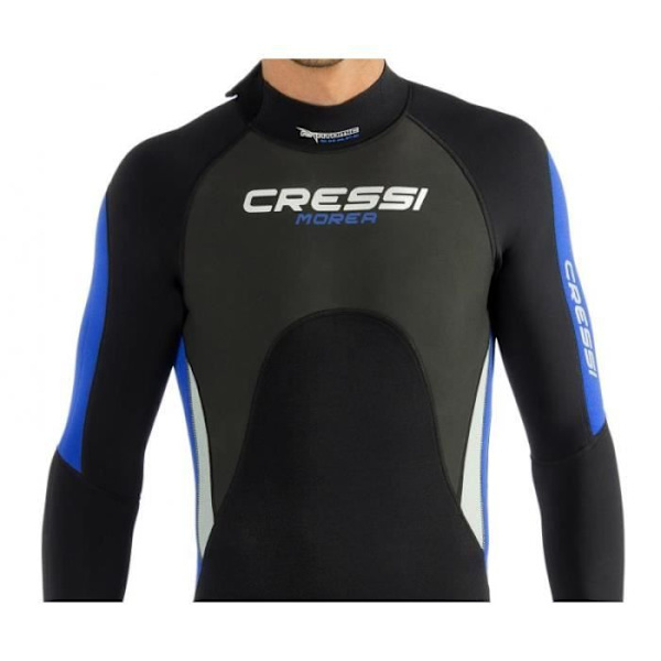 Dykdräkt - Cressi - Morea - 3mm - Vattentät - Långärmad - Svart SVART 5