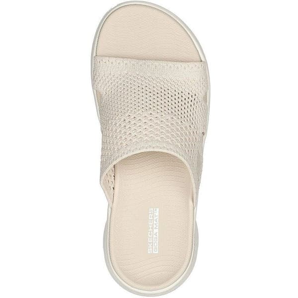 Skechers Go Walk Flex Sandal, Vit, Dam Vit 39