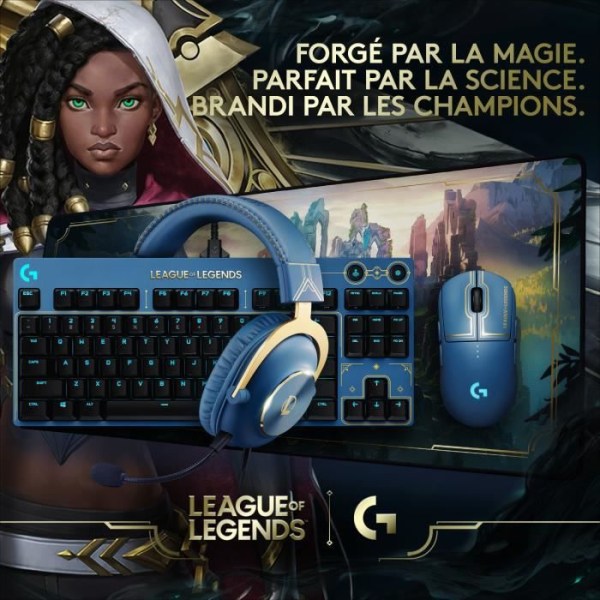 Logitech Gaming Mouse Pad - G840 XL - Official League of Legends Edition