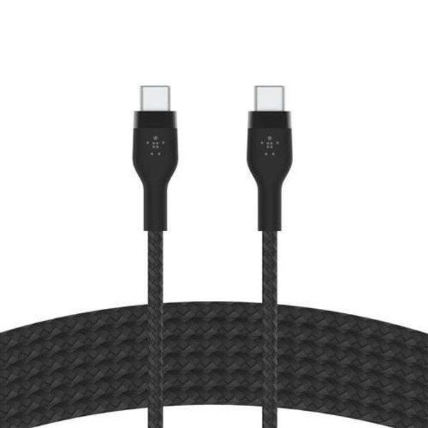 Belkin Boost Charge Pro Flex USB-C till USB-C-kabel 1m Svart - CAB011BT1MBK