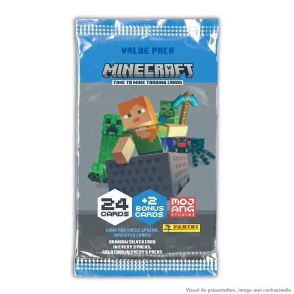 Panini-kort - Minecraft 2 - Fat Pack Flerfärgad