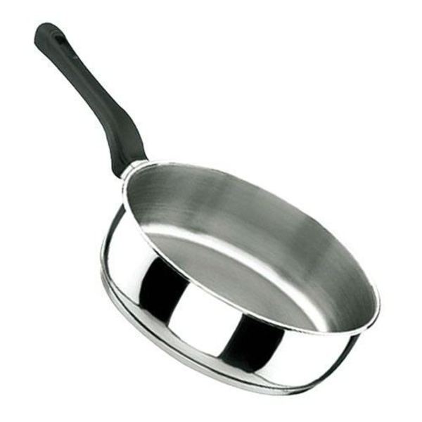 Estudio rostfri sautépanna - D: 24 cm Svart